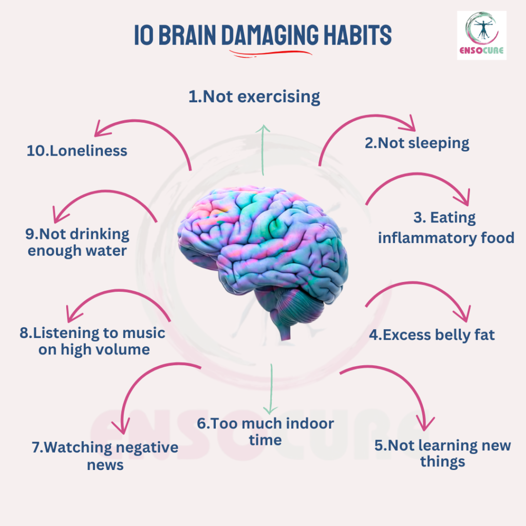 www.ensocure.com-brain damaging habits